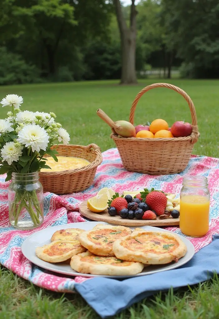 21 Outdoor Summer Party Ideas That Will Make You the Host Everyone Talks About! - 4. Garden Picnic Brunch
