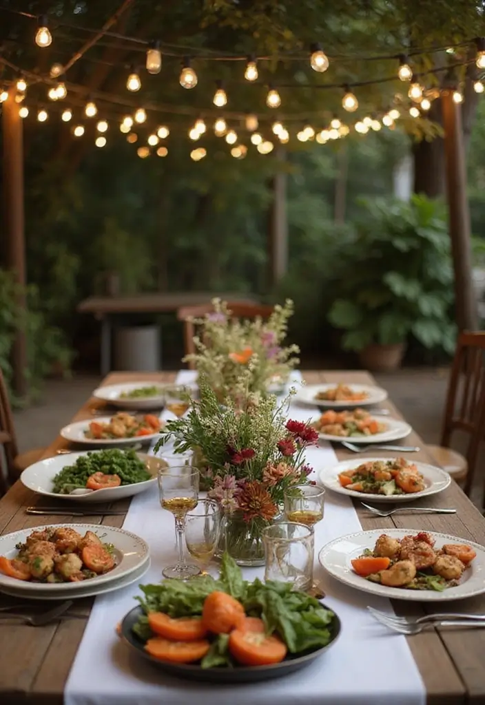 21 Outdoor Summer Party Ideas That Will Make You the Host Everyone Talks About! - 13. Farm-to-Table Feast