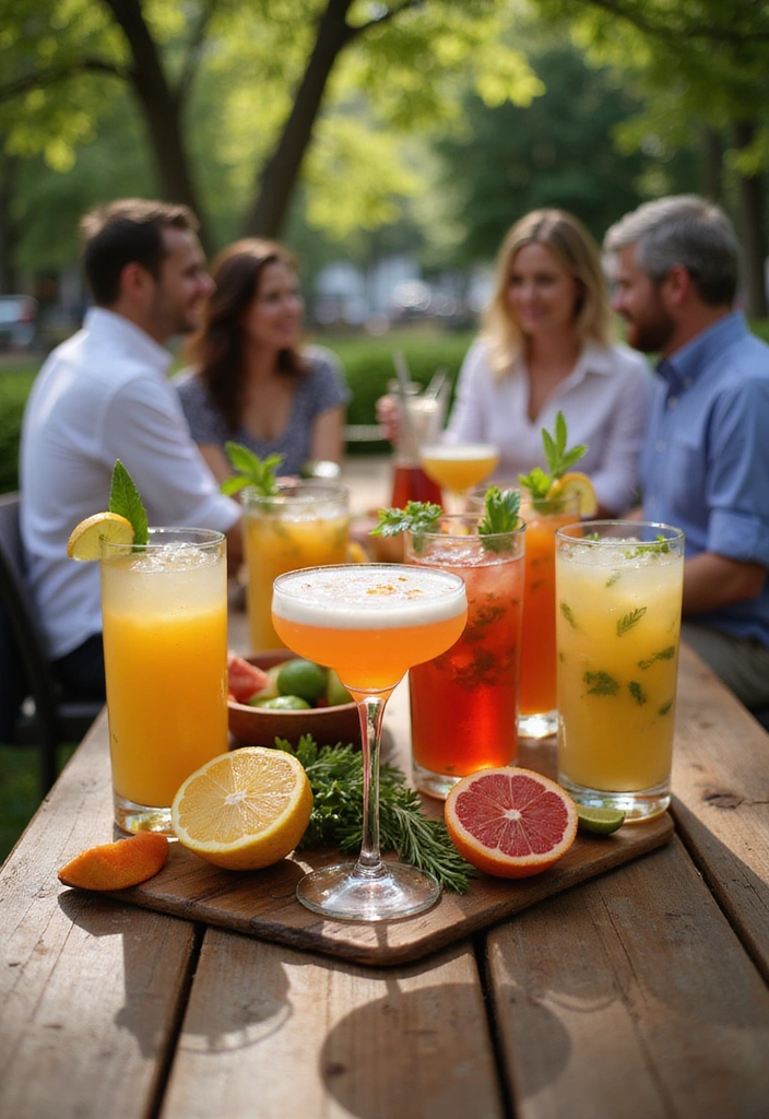 15 Unforgettable Outdoor Party Ideas for Adults That Will Light Up Your Backyard! - 1. Themed Cocktail Night