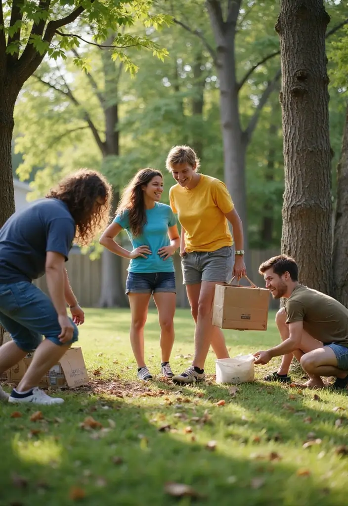 15 Unforgettable Outdoor Party Ideas for Adults That Will Light Up Your Backyard! - 9. Adventure Scavenger Hunt