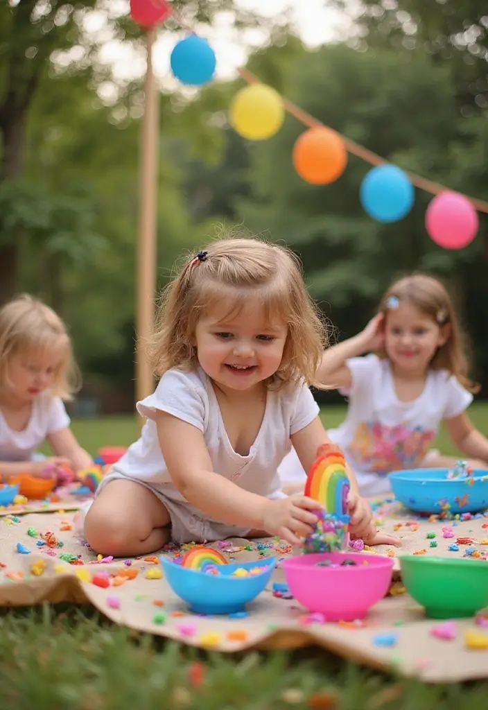 25 Epic Outdoor Party Ideas for Kids That Will Make You the Coolest Parent! - 23. Rainbow Party