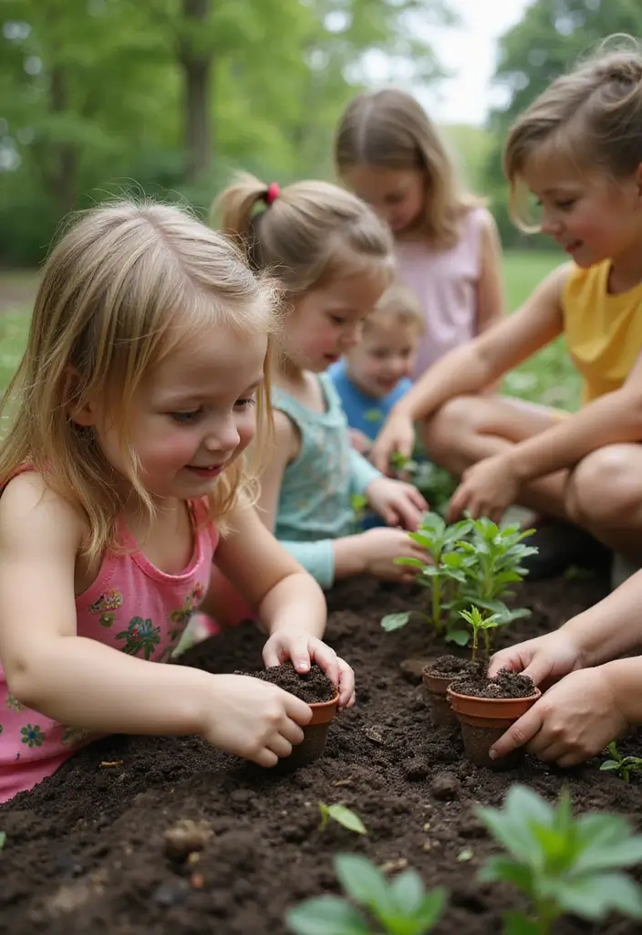 25 Epic Outdoor Party Ideas for Kids That Will Make You the Coolest Parent! - 12. Gardening Party
