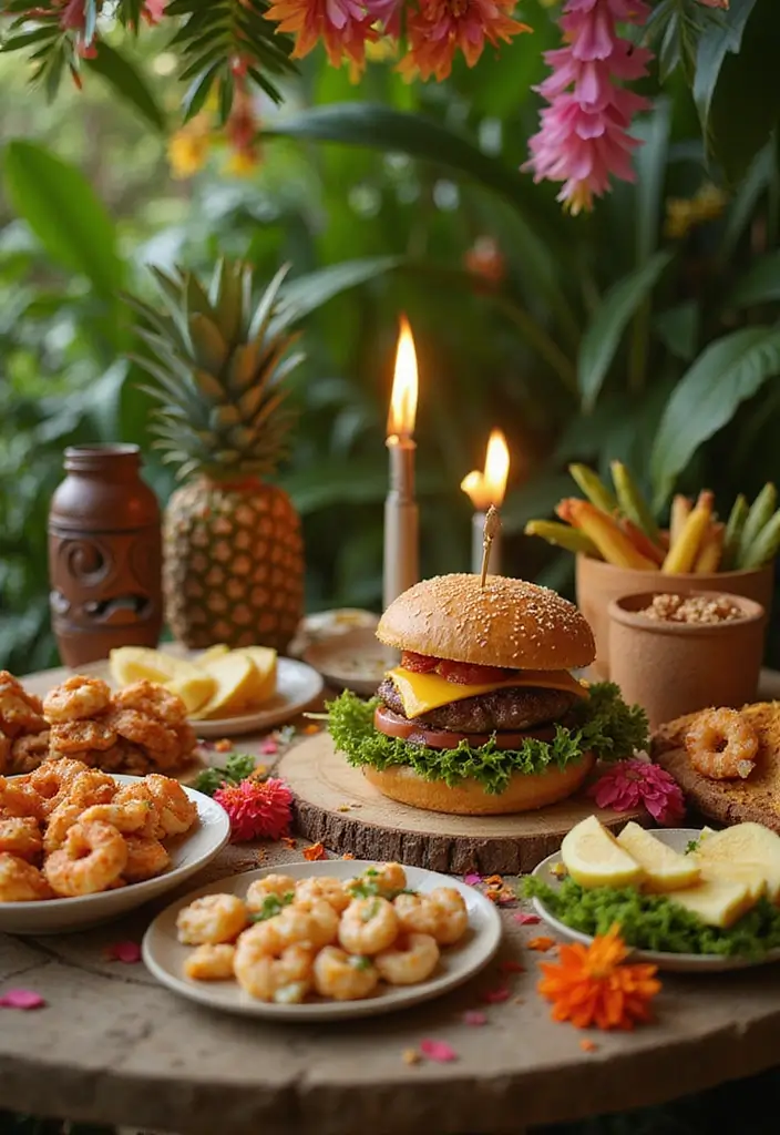 21 Outdoor Summer Party Ideas That Will Make You the Host Everyone Talks About! - 1. Tropical Luau Bash