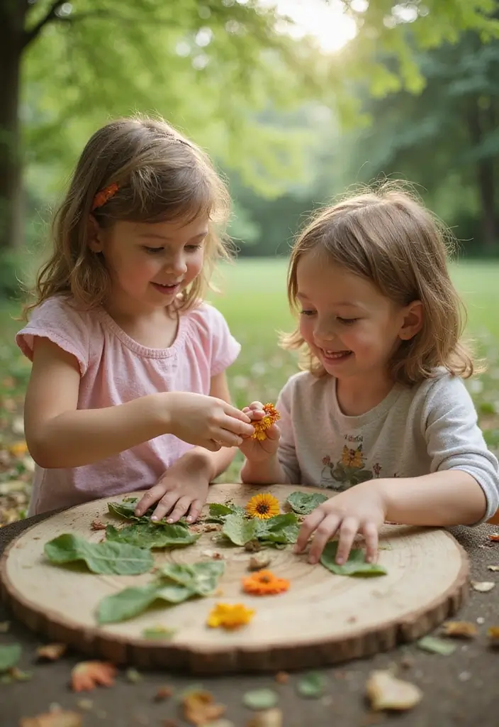 25 Epic Outdoor Party Ideas for Kids That Will Make You the Coolest Parent! - 18. Nature Art Party