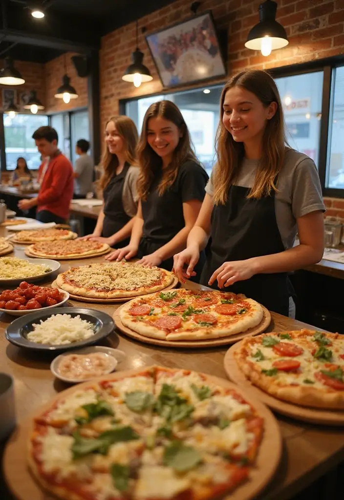 12 Backyard Party Ideas for Teens That Will Blow Their Minds (You Won't Want to Miss #6!) - 3. DIY Pizza Party