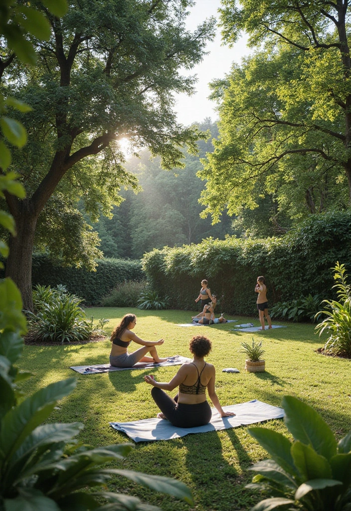 21 Outdoor Summer Party Ideas That Will Make You the Host Everyone Talks About! - 14. Outdoor Yoga Retreat
