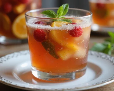 Alcohol-Free Sangria Recipe: Fresh Fruit, Citrus, and Sparkling Bubbles