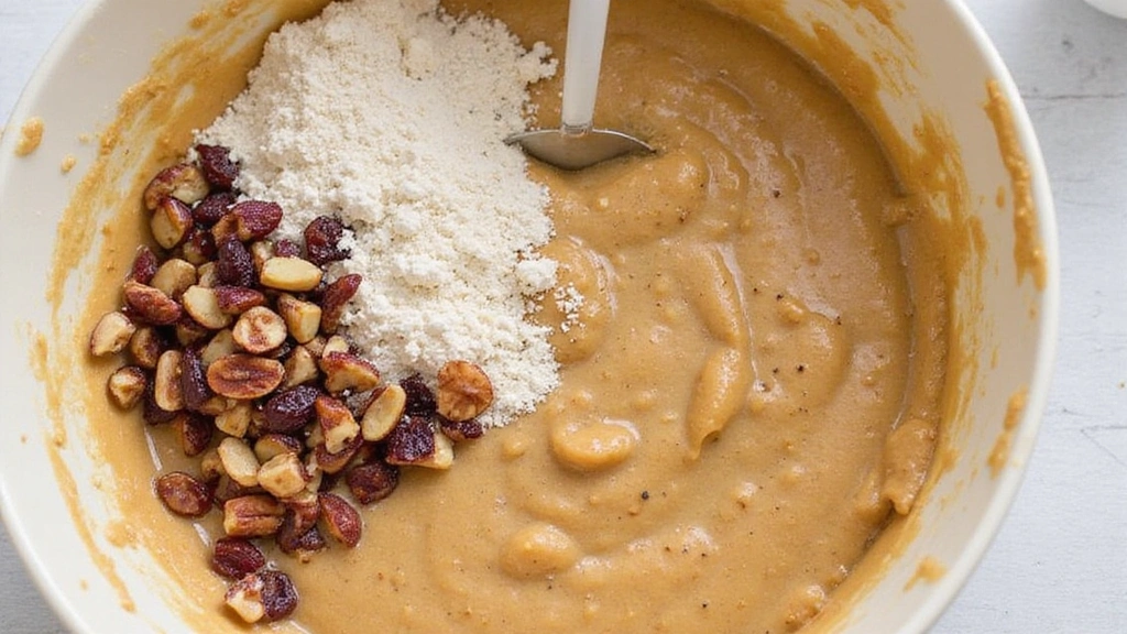Bake the Ultimate Christmas Plum Cake: Nutty, Dense, and Moist - Step 6: Combine Mixtures