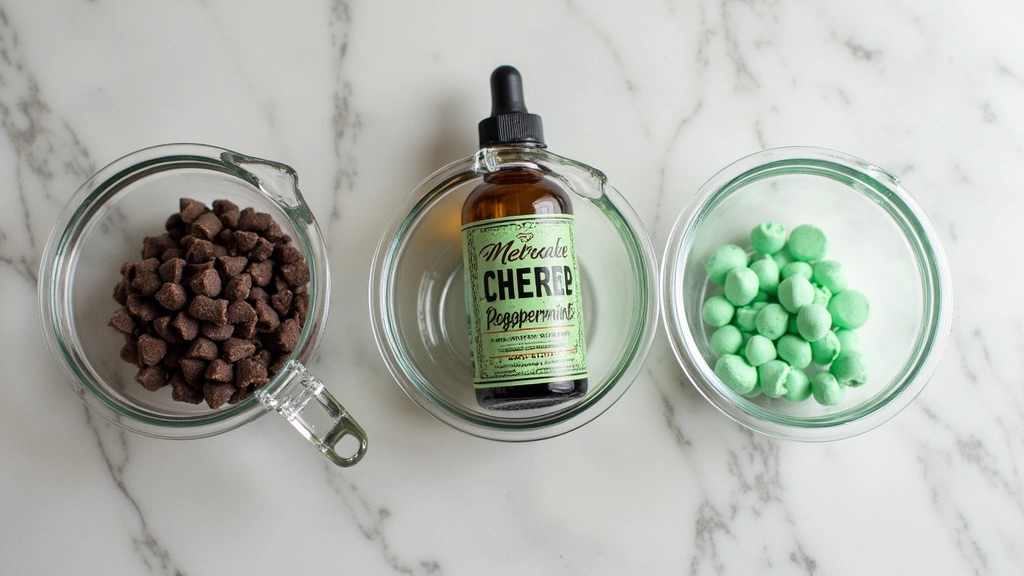 Best Peppermint Bark Recipe: Layered Chocolate and Peppermint Crunch - Step 1: Prepare Ingredients