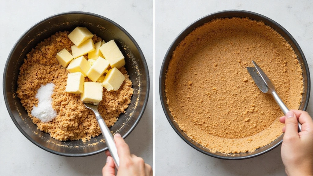 Classic No Bake Woolworth Cheesecake No Bake Recipe: A Slice of Nostalgia - Step 2: Make the Base