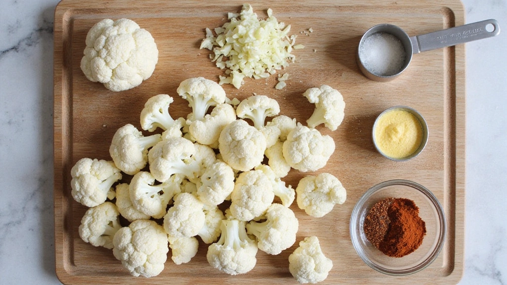 Creamy Vegan Alfredo Sauce: Nut-Free Cauliflower Recipe You’ll Love - Step 1: Prepare Ingredients