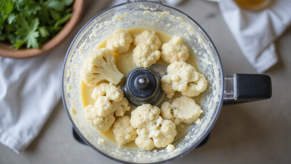 Creamy Vegan Alfredo Sauce: Nut-Free Cauliflower Recipe You’ll Love - Step 4: Blend Ingredients