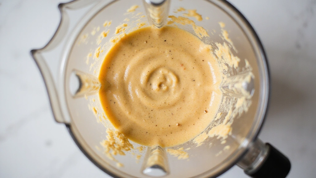 Creamy Vegan Broccoli & Shells: A Comforting Plant-Based Delight - Step 4: Blend Sauce