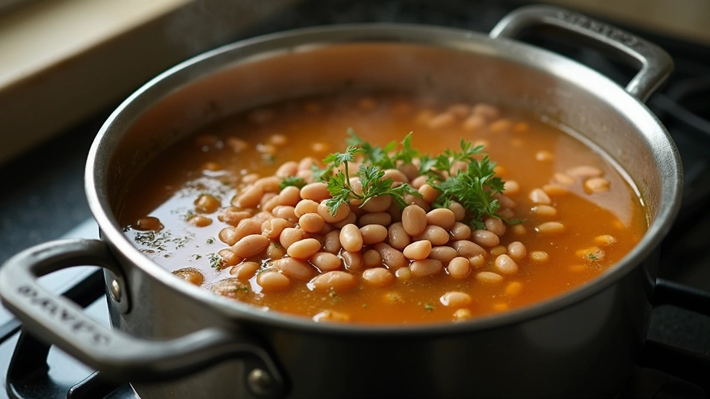 Creamy Vegan White Bean Soup: A Deliciously Cozy Recipe - Step 4: Pour in the Broth