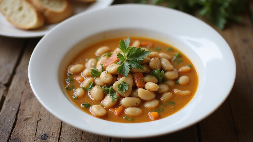 Creamy Vegan White Bean Soup: A Deliciously Cozy Recipe - Step 8: Serve and Garnish