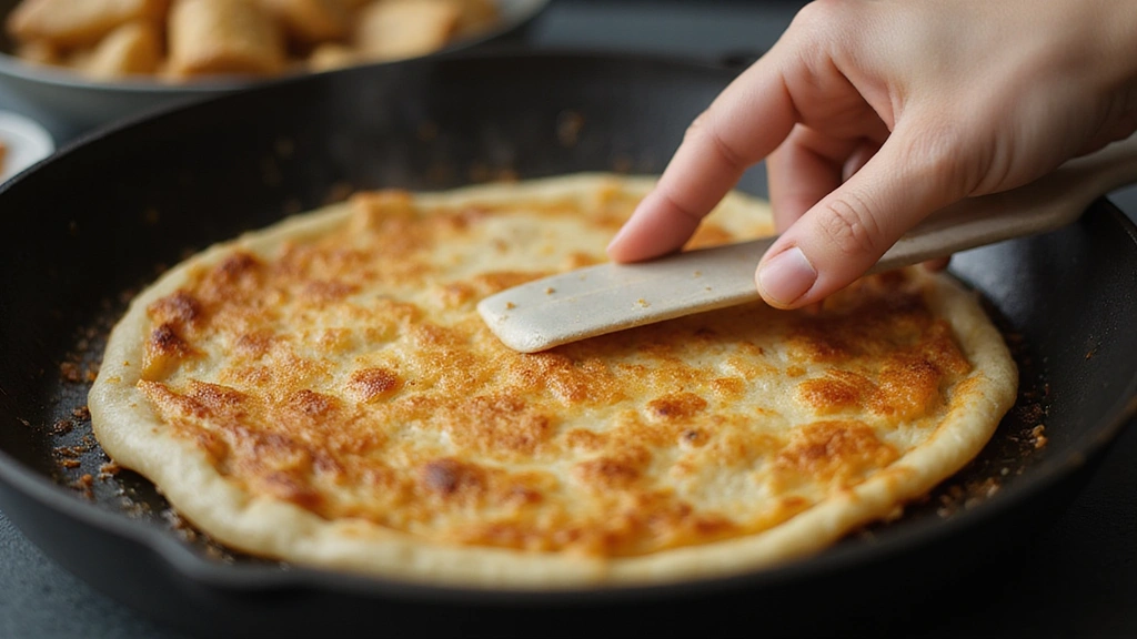 Crispy Bean & Rice Folded Wrap: Quick, Easy, and Delicious - Step 5: Cook the Wrap