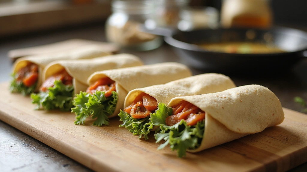 Crispy Bean & Rice Folded Wrap: Quick, Easy, and Delicious - Step 6: Repeat with Remaining Wraps