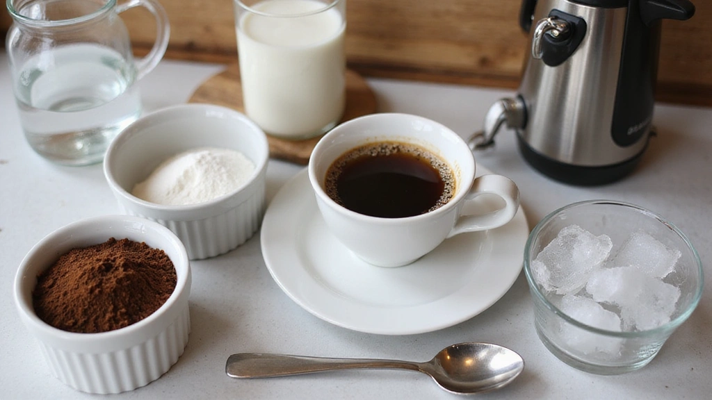 Dalgona Coffee Recipe: Your New Favorite Whipped Coffee Treat - Step 1: Gather Ingredients