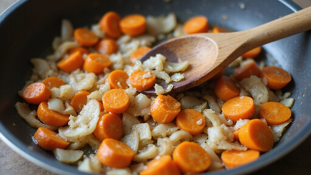 Delicious Vegan Lentil Shepherd's Pie: Healthy & Satisfying - Step 3: Sauté Vegetables