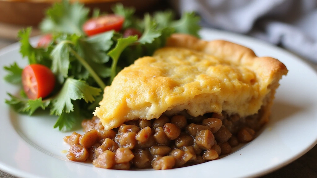 Delicious Vegan Lentil Shepherd's Pie: Healthy & Satisfying - Step 8: Serve and Enjoy