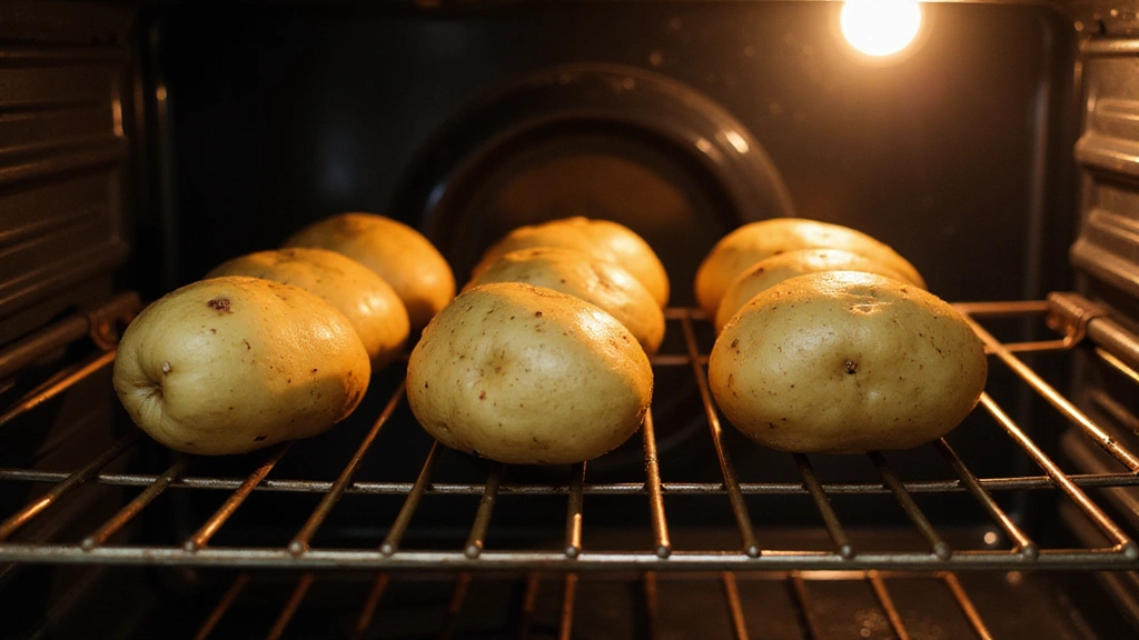 Easy Chilli Baked Potatoes: A Quick and Flavorful Weeknight Meal - Step 3: Bake Potatoes