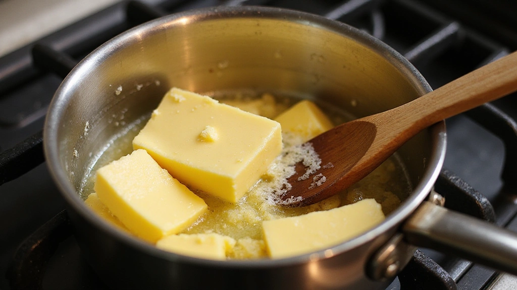 Easy Christmas Toffee Recipe: Sweet, Crunchy, and Perfect for Gifting - Step 2: Melt Butter