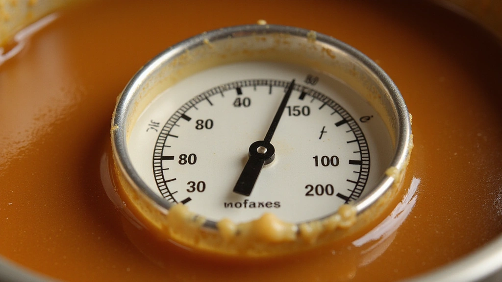 Easy Christmas Toffee Recipe: Sweet, Crunchy, and Perfect for Gifting - Step 5: Monitor Temperature