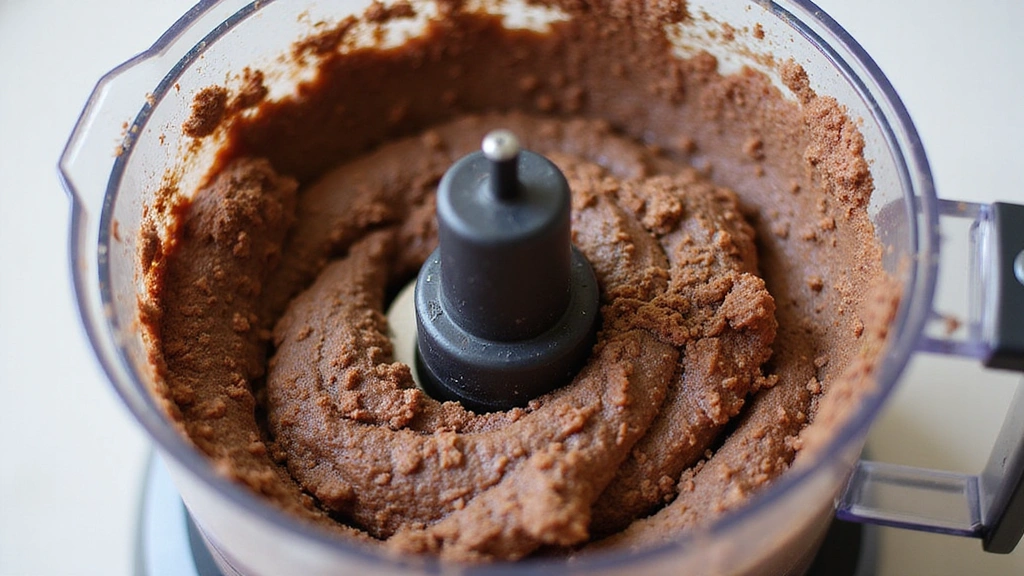Easy No-Bake Nutella Fudge Bars (Vegan & Gluten-Free) - Step 2: Blend the Base