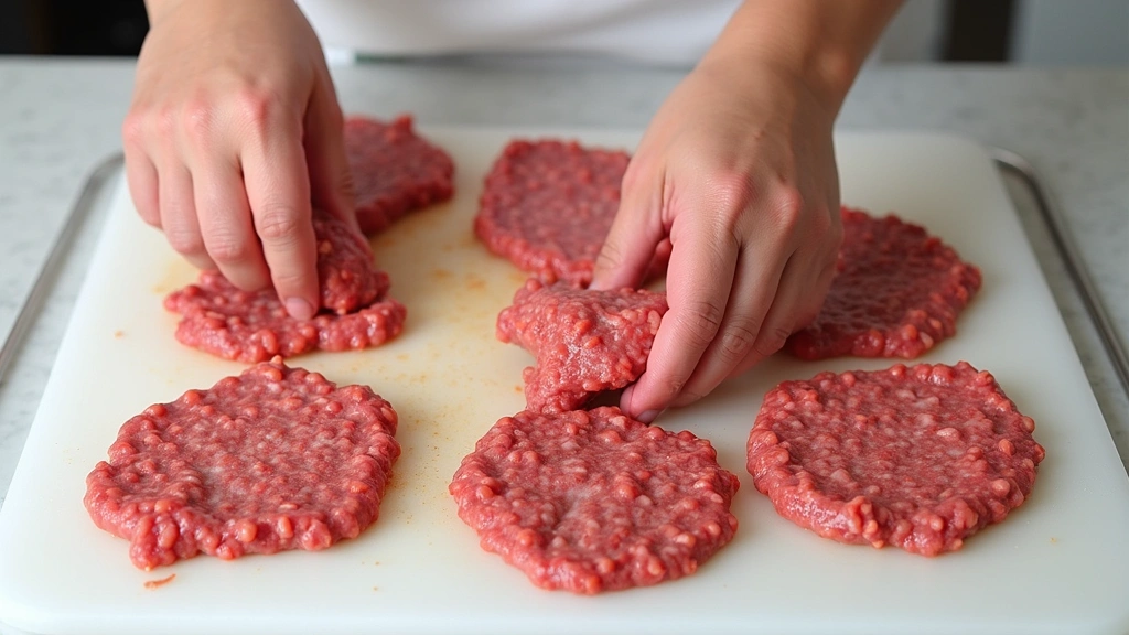 Fresh Cucumber Yogurt Sauce for Smashed Beef Kebabs: Perfect Pairing - Step 5: Shape the Kebabs