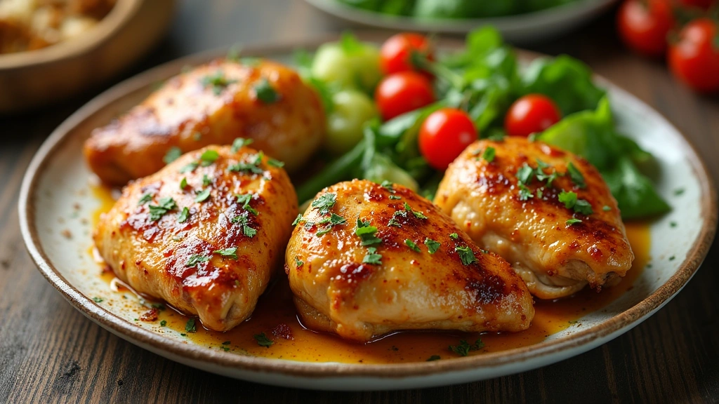 Garlic Butter Chicken in the Slow Cooker: One-Pot Weeknight Dinner - Step 8: Serve and Enjoy
