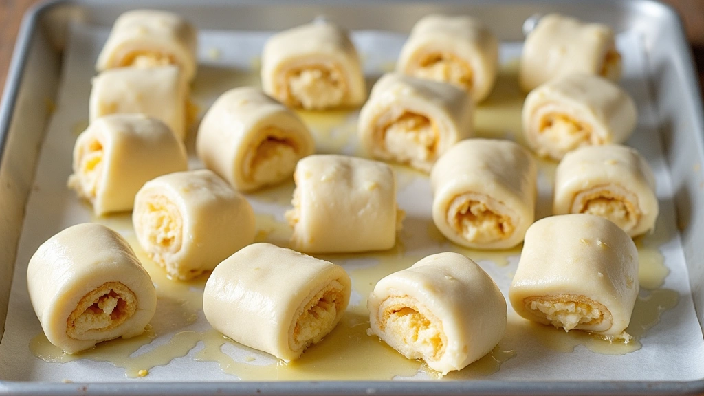 Garlic Parmesan Cheeseburger Bombs Recipe: Easy Stuffed Burgers for Entertaining - Step 5: Arrange on Baking Sheet