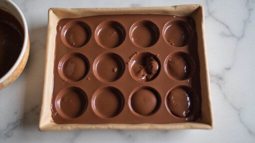 Handmade Dubai Chocolate Bars: A Luxurious Treat - Step 6: Fill the Mold