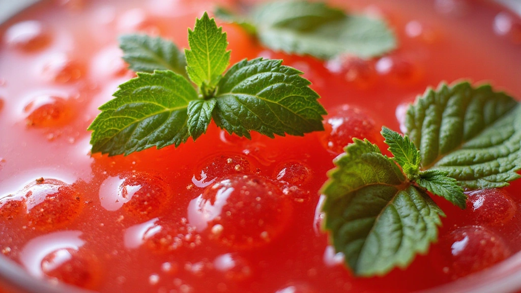 Homemade Diabolo Grenadine: Simple Steps to a Bright, Fizzy Drink - Step 6: Add Mint Leaves