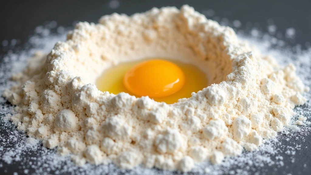 How to Make Authentic Italian Pasta: A Taste of Italy at Home - Step 1: Prepare the Flour Well