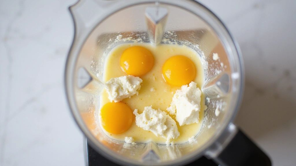 How to Make Cottage Cheese Egg Bites: Fluffy, Protein-Packed Breakfast Bites - Step 3: Blend the Eggs and Cottage Cheese