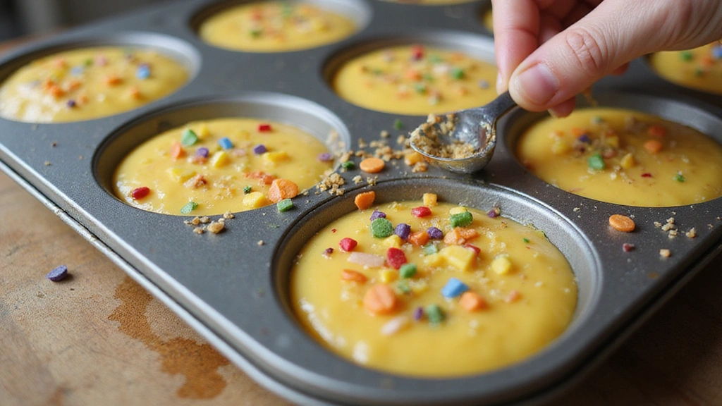 How to Make Cottage Cheese Egg Bites: Fluffy, Protein-Packed Breakfast Bites - Step 6: Fill the Muffin Tin