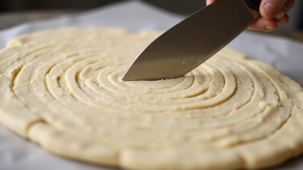How to Make Delicious Sourdough Bread from Scratch: A Beginner's Journey - Step 7: Score the Dough