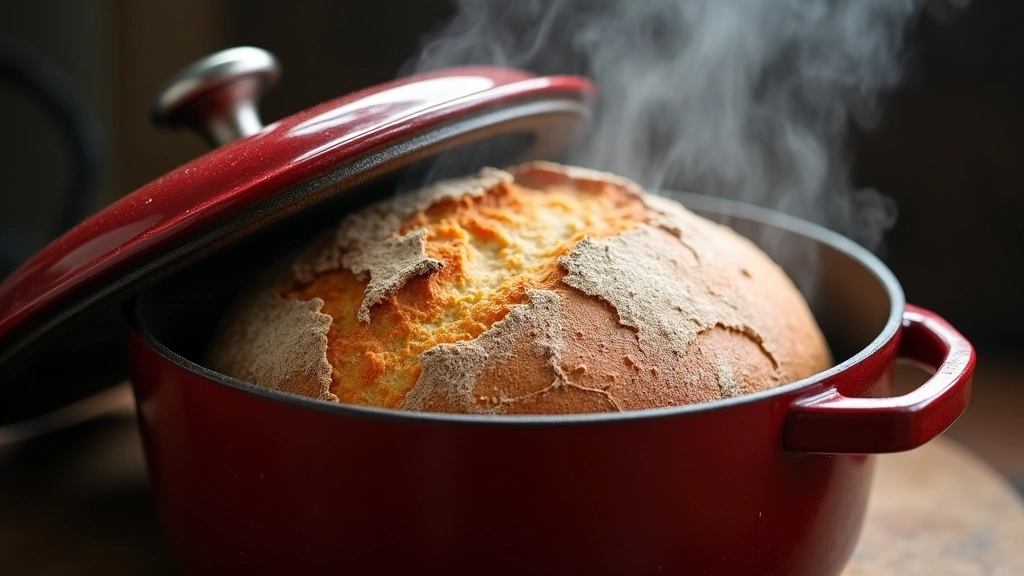 How to Make Delicious Sourdough Bread from Scratch: A Beginner's Journey - Step 8: Bake the Bread