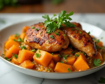 How to Make Fragrant Coconut Chicken and Sweet Potato: Easy One-Pan Dinner