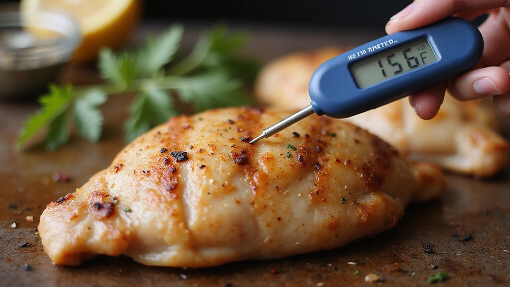 How to Make Lemon-Pepper Chicken Breasts: Juicy, Zesty and Weeknight-Ready - Step 7: Check Doneness