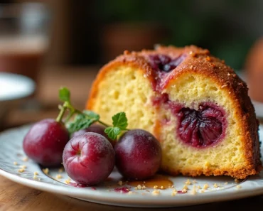 How to Make Moist and Flavorful Plum Cake from Scratch