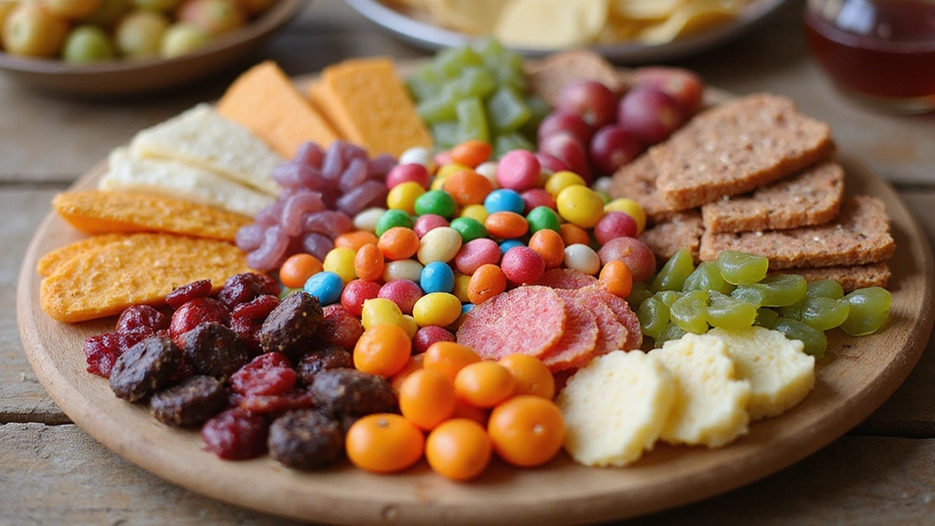 How to Make a Dessert Charcuterie Board in 30 Minutes: Quick & Impressive - Step 6: Add Assorted Candies