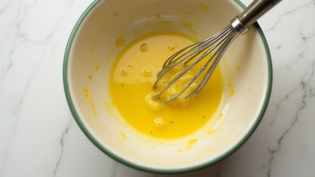 How to Make the Best French Lentil Salad: Fresh, Tangy & Protein-Packed - Step 4: Make Dressing