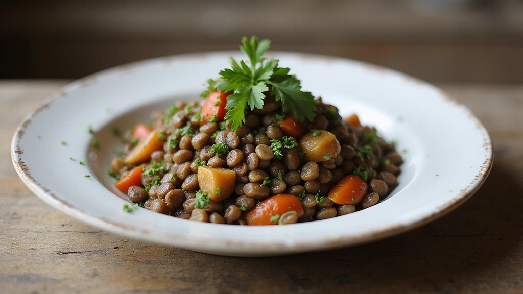How to Make the Best French Lentil Salad: Fresh, Tangy & Protein-Packed - Step 8: Serve Salad