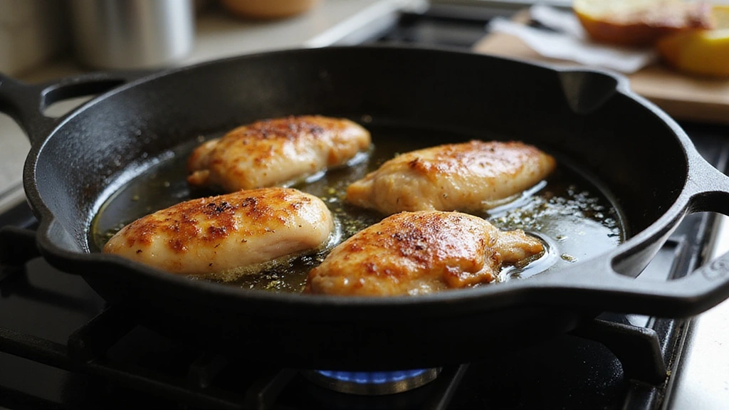 Indulge in Creamy Tuscan Chicken: The Ultimate Italian Comfort Food - Step 2: Heat the Skillet
