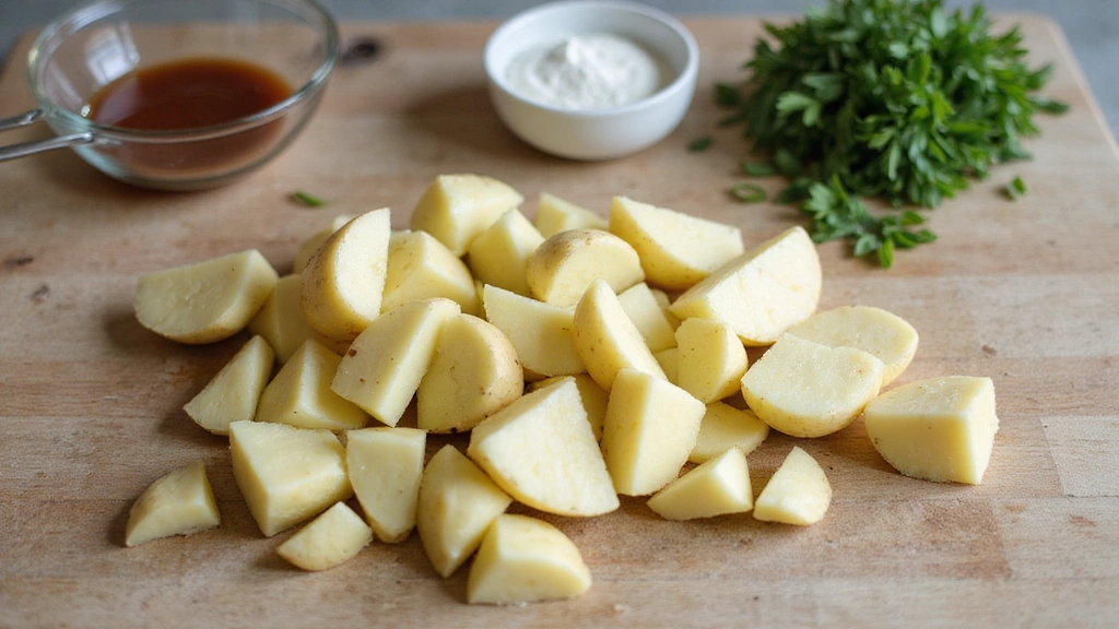 Make Irresistible Potatoes with Sour Cream & Crispy Bacon - Step 1: Prepare Ingredients