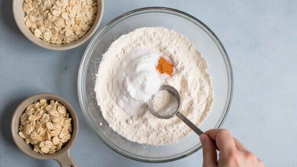 Oatmeal Chocolate Chip Cookies From Scratch: The Classic Recipe - Step 4: Combine Dry Ingredients