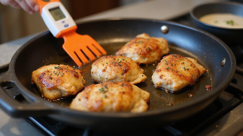 One-Pan Crispy Chicken With Lime Butter: Crisp Skin, Flavorful Inside with in 30mins - Step 4: Flip and Cook