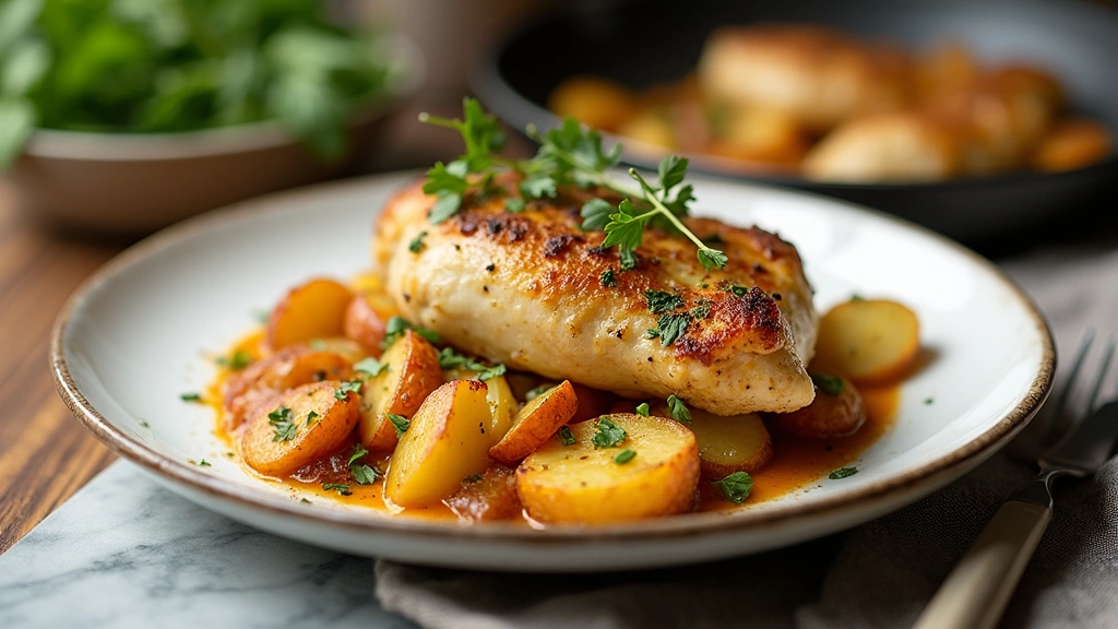 One-Pan Wonder: Garlic Parmesan Chicken and Potatoes Recipe You’ll Love - Nest Notion