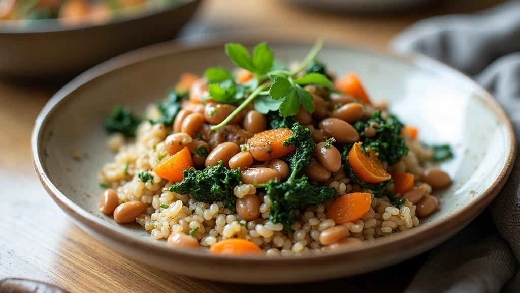 One-Pot Beans, Greens and Grains Recipe: Quick, Budget-Friendly Plant-Based Meal - Nest Notion